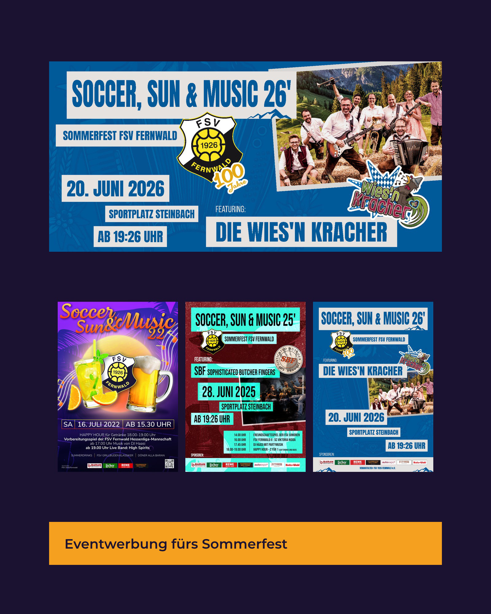 Soccer, Sun & Music